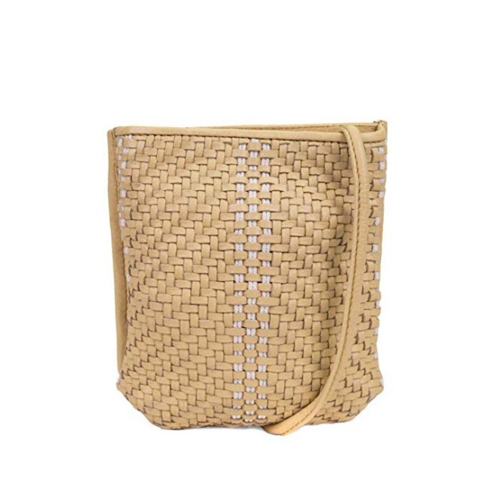 NEW Kooba Anguilla Nude Leather Crossbody Purse